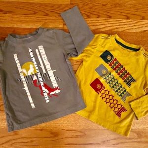 Set of 2 Tea long sleeve toddler shirts
